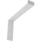 Ekena Millwork Steel Truss Shelf Bracket, White Primer 2"W x 12"D x 7 3/4"H BKTM02X12X07TSPWH - alternate 1